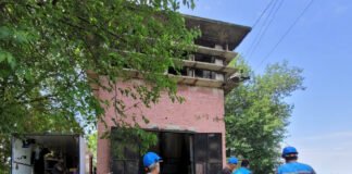 რთული წყალქვეშა სამუშაოები ქალაქ რუსთავის წყალმომარაგების რეზერვუარებზე გრძელდება