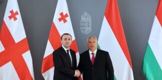საქართველოს პრემიერ-მინისტრი ირაკლი ღარიბაშვილი უნგრეთის პრემიერ-მინისტრს ვიქტორ ორბანს შეხვდა