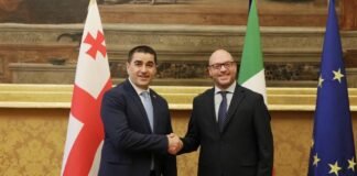 შალვა პაპუაშვილი იტალიის პარლამენტის დეპუტატთა პალატის თავმჯდომარეს შეხვდა