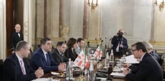 შალვა პაპუაშვილი იტალიის პარლამენტის სენატის ვიცე-პრეზიდენტს შეხვდა