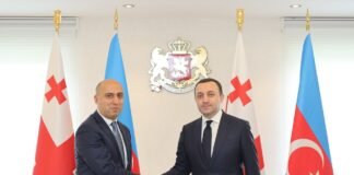 ირაკლი ღარიბაშვილი აზერბაიჯანის რესპუბლიკის მეცნიერებისა და განათლების მინისტრს ემინ ამრულაევს შეხვდა