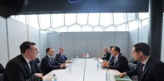 ირაკლი ღარიბაშვილი კვიპროსის პრეზიდენტს რეიკიავიკში შეხვდა