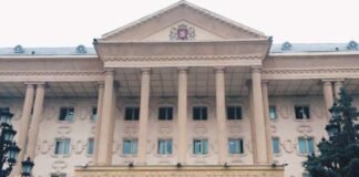 თბილისის საქალაქო სასამართლოში კინოლოგები მუშაობენ