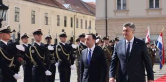 საქართველოს პრემიერ-მინისტრი ხორვატიის რესპუბლიკის პრემიერ-მინისტრს ქალაქ ზაგრებში შეხვდა