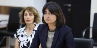 ნინო ლაცაბიძე, კომპანია ,,რუსთავის წყლის“ მფლობელი GGU ჯგუფის გენერალურ დირექტორ ხოსე მიგელ სანტოსს შეხვდა
