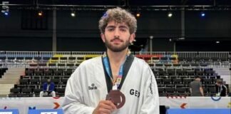 რუსთაველი,სანდრო მეგრელიშვილი ტაეკვონდოში ევროპის პრიზიორი გახდა