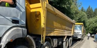 შოვში ამ ეტაპზე, 21 ერთეული ტექნიკა მუშაობს და დღის განმავლობაში ეტაპობრივად დაემატება