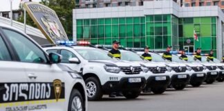საპატრულო პოლიციის დეპარტამენტის ავტოპარკი 130-მდე ახალი ავტომობილით განახლდა
