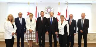 ირაკლი ღარიბაშვილი გაერთიანებული სამეფოს საპარლამენტო დელეგაციას შეხვდა