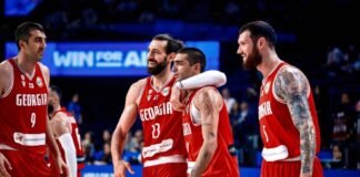 საქართველოს კალათბურთელთა ეროვნული ნაკრები დღეს მსოფლიო ჩემპიონატზე სლოვენიას დაუპირისპირდება