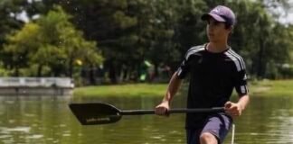 რუსთაველი ნიჩბოსანი გაბრიელ როყვა პოლონეთში ტურნირზე გაემგზავრა