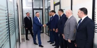 ვახტანგ გომელაურმა რუსთავში, ქვემო ქართლის პოლიციის დეპარტამენტის დანაყოფების ხელმძღვანელებთან სამუშაო თათბირი გამართა