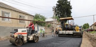 ქალაქ ბოლნისში საგზაო ინფრასტრუქტურის მოწყობა აქტიურ რეჟიმში მიმდინარეობს