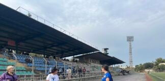 რუსთავის ცენტრალურ სტადიონზე გეზრბენში შეჯიბრი გაიმართა