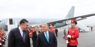 საქართველოს ოფიციალური ვიზიტით უნგრეთის პრემიერ-მინისტრი ვიქტორ ორბანი ეწვია