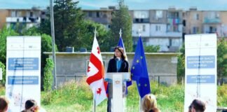 რუსთავში ჰაერის ხარისხის მონიტორინგის კიდევ ერთი სადგური მე-20 სკოლასთან გაიხსნა