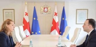 ირაკლი ღარიბაშვილი ისრაელის ელჩს საქართველოში ჰადას მეიცადს შეხვდა