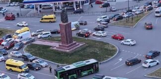 რუსთავში ავტოსაგზაო შემთხვევა მოხდა