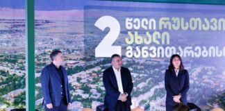 ,,ორი წელი რუსთავის ახალი განვითარებისთვის“