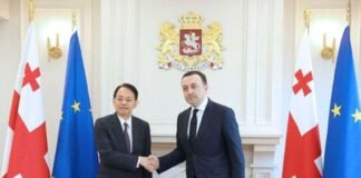 პრემიერ-მინისტრი ირაკლი ღარიბაშვილი აზიის განვითარების ბანკის პრეზიდენტს შეხვდა