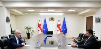 ზურაბ აზარაშვილი ანტიკორუფციული ბიუროს უფროსს რაჟდენ კუპრაშვილს შეხვდა