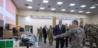 დანიურმა მხარემ თავდაცვის ძალებს ავტომობილები და კომპიუტერული აღჭურვილობა გადასცა