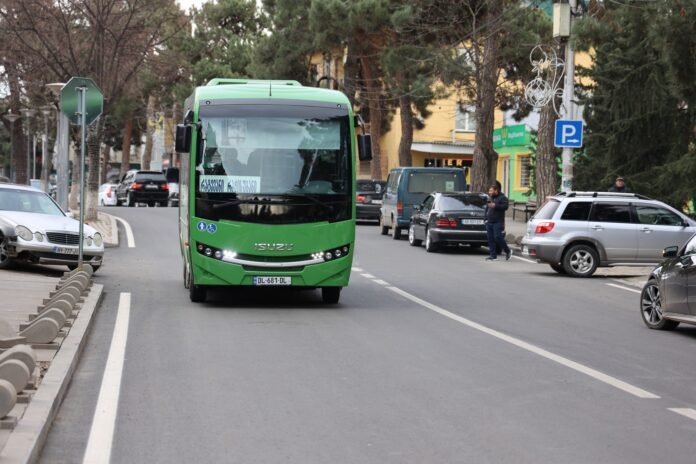 ახალი ავტობუსი ბოლნისში