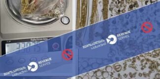 მებაჟე ოფიცრებმა სარფში დიდი ოდენობით არადეკლარირებული ოქროს ნაკეთობების შემოტანის მცდელობის ფაქტი აღკვეთეს