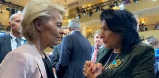 სალომე ზურაბიშვილი ურსულა ფონ დერ ლაიენს შეხვდა