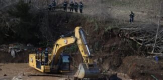 ბაღდათის მუნიციპალიტეტის სოფელ ნერგეეთში, მეწყერში მოყოლილი ყველა ცხედარი ნაპოვნია