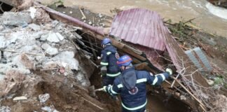 ბაღდათში, მდინარე ხანისწყლის ხეობის მარჯვენა ფერდობზე, ადგილი ჰქონდა კლდეზვავური ტიპის მეწყრული პროცესის ჩასახვა-გააქტიურებას