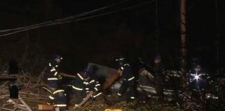 ბაღდათის სოფელ ნერგეთში მეწყერი ჩამოწვა და 10 ადამიანი მოიყოლა