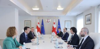 საქართველოს პრემიერ-მინისტრი ირაკლი კობახიძე ADP ჯგუფის წევრი TAV Airports Holding-ის დელეგაციას შეხვდა.