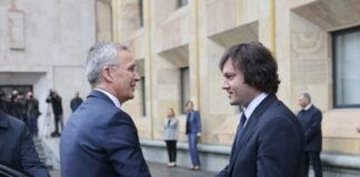 ირაკლი კობახიძე ნატოს გენერალურ მდივანს იენს სტოლტენბერგს შეხვდა
