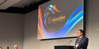 გიორგი ამილახვარი ლონდონში მიმდინარე „განათლების მსოფლიო ფორუმზე“ სიტყვით წარდგა