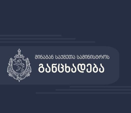 შინაგან საქმეთა სამინისტრომ აქციაზე 13 პირი დააკავა