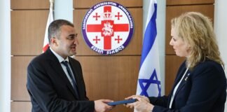 ქვემო ქართლში სახელმწიფო რწმუნებული, გიორგი დოხტურიშვილი ისრაელის ელჩს, ჰადას მეიცადს შეხვდა