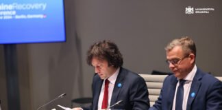 ირაკლი კობახიძე, მსოფლიო ლიდერებთან ერთად, ბერლინში, უკრაინის აღდგენის კონფერენციაში (URC2024) მონაწილეობს