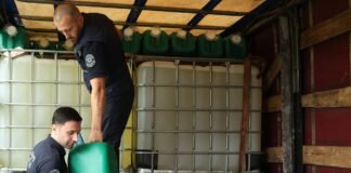 წითელ ხიდზე 15 ტონამდე აღურიცხავი საწვავის შემოტანის ფაქტი აღიკვეთა