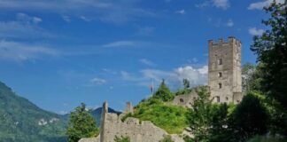 გერმანიაში ძლიერი წვიმის გამო შუასაუკუნოვანი სასახლის კედლები ჩამოინგრა