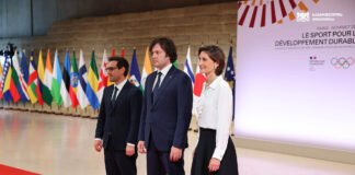 ირაკლი კობახიძე პარიზში „სპორტი მდგრადი განვითარებისთვის“ სამიტს დაესწრო