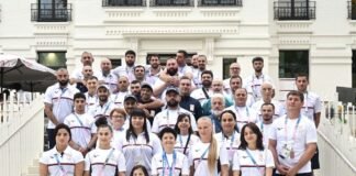 თეა წულუკიანი პარიზში ქართველ ოლიმპიელებს შეხვდა და გამარჯვებები უსურვა