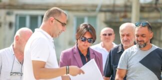 ახალი რეკრეაციული და საზოგადოებრივი სივრცე, რომელიც მე-14 მიკრორაიონის N46, 47 და 48 საცხოვრებელი კორპუსების შიდა ეზოში ეწყობა