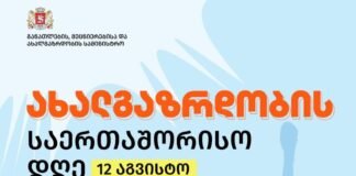 გიორგი ამილახვარი ახალგაზრდობის საერთაშორისო დღესთან დაკავშირებით მიმართვას ავრცელებს