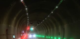 რიკოთის ახალი 1 800-მეტრიანი გვირაბი გაიხსნა და ძველი გვირაბის რეაბილიტაცია იწყება