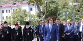 ირაკლი კობახიძემ ტყიბულში საქნახშირის საწარმოს თანამშრომლებს პროფესიული დღე მიულოცა