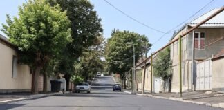 ქალაქ ბოლნისში, ილია ჭავჭავაძის ქუჩაზე, გზის კეთილმოწყობის სამუშაოები დასრულდა