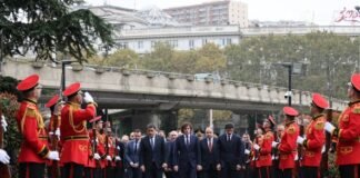 ირაკლი კობახიძემ სოხუმის დაცემის 31 წლისთავთან დაკავშირებით მემორიალი გვირგვინით შეამკო და დაღუპულთა ხსოვნას პატივი მიაგო