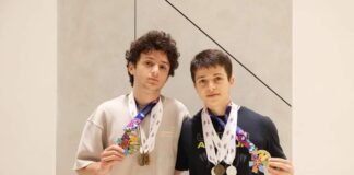 ძალისმიერ სამჭიდში მსოფლიოს ჩემპიონატიდან ქართველი სპორტსმენები სამშობლოში ხუთი მედლით დაბრუნდნენ