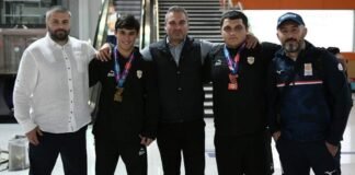 ჭაბუკ ძიუდოისტთა მსოფლიოს ჩემპიონატიდან ქართველი ძიუდოისტები სამშობლოში ორი მედლით დაბრუნდნენ